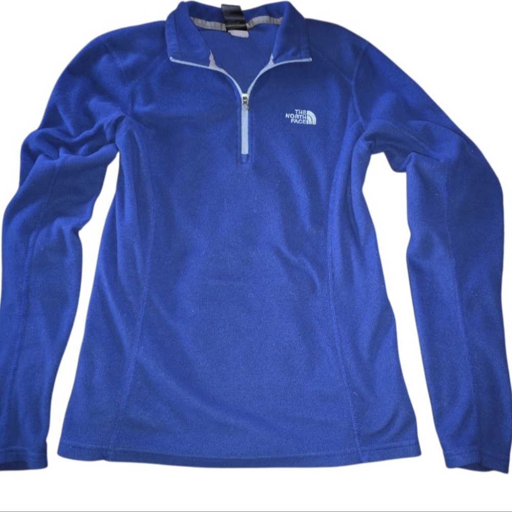 The North Face cobalt blue  Women's Glacier 1/4-Zip Fleece pullover Women'sSmall